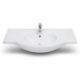 CeraStyle 066500-U-One Hole-637509856267 Nil Collection Bathroom Sink  White - B00IYNREDQ